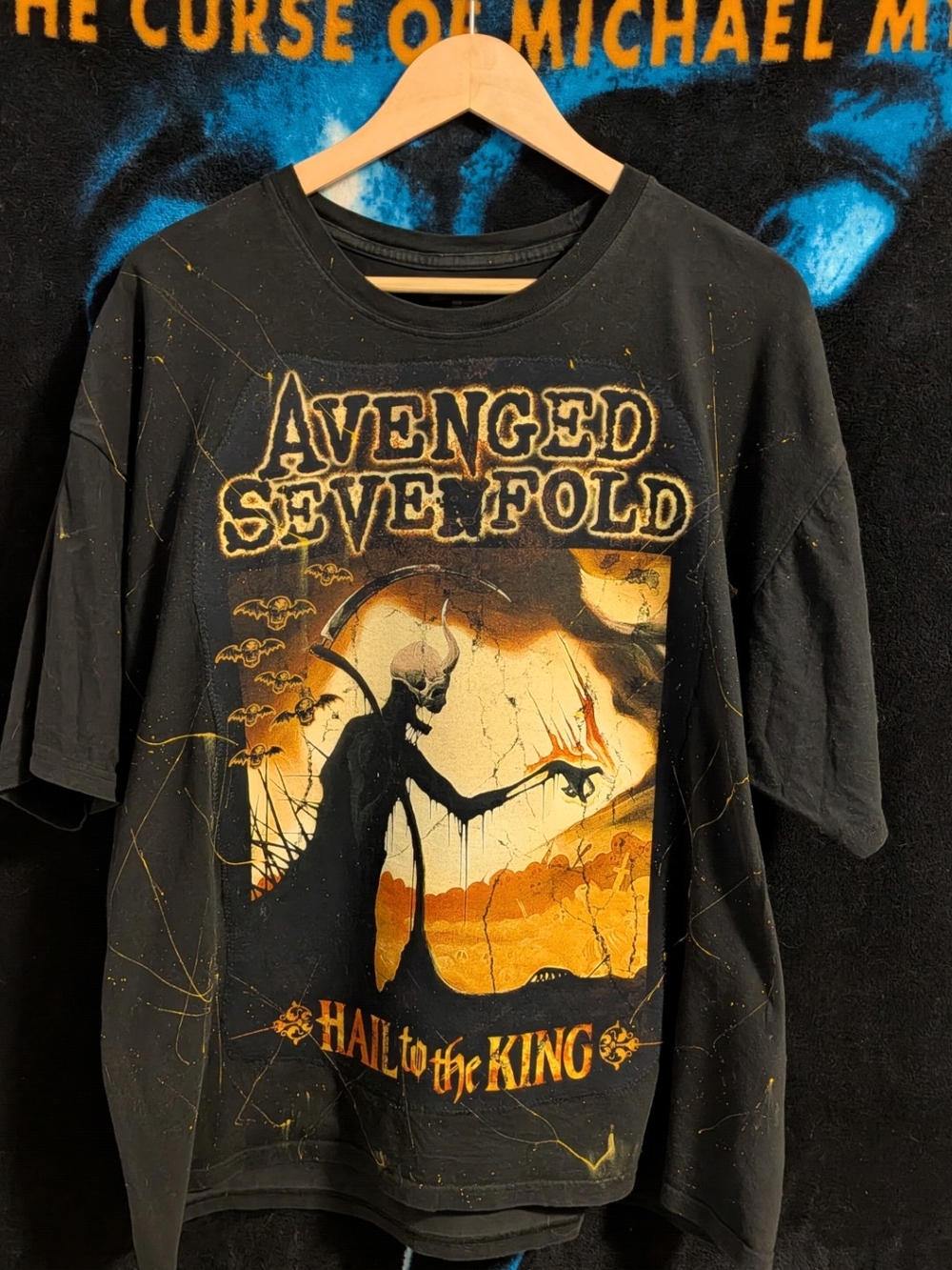 Custom Sewn "Avenged Sevenfold" T Shirt - Metal Band T Shirt